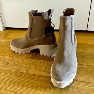 Dolce Vita Hawk H2O Mushroom Suede NWT